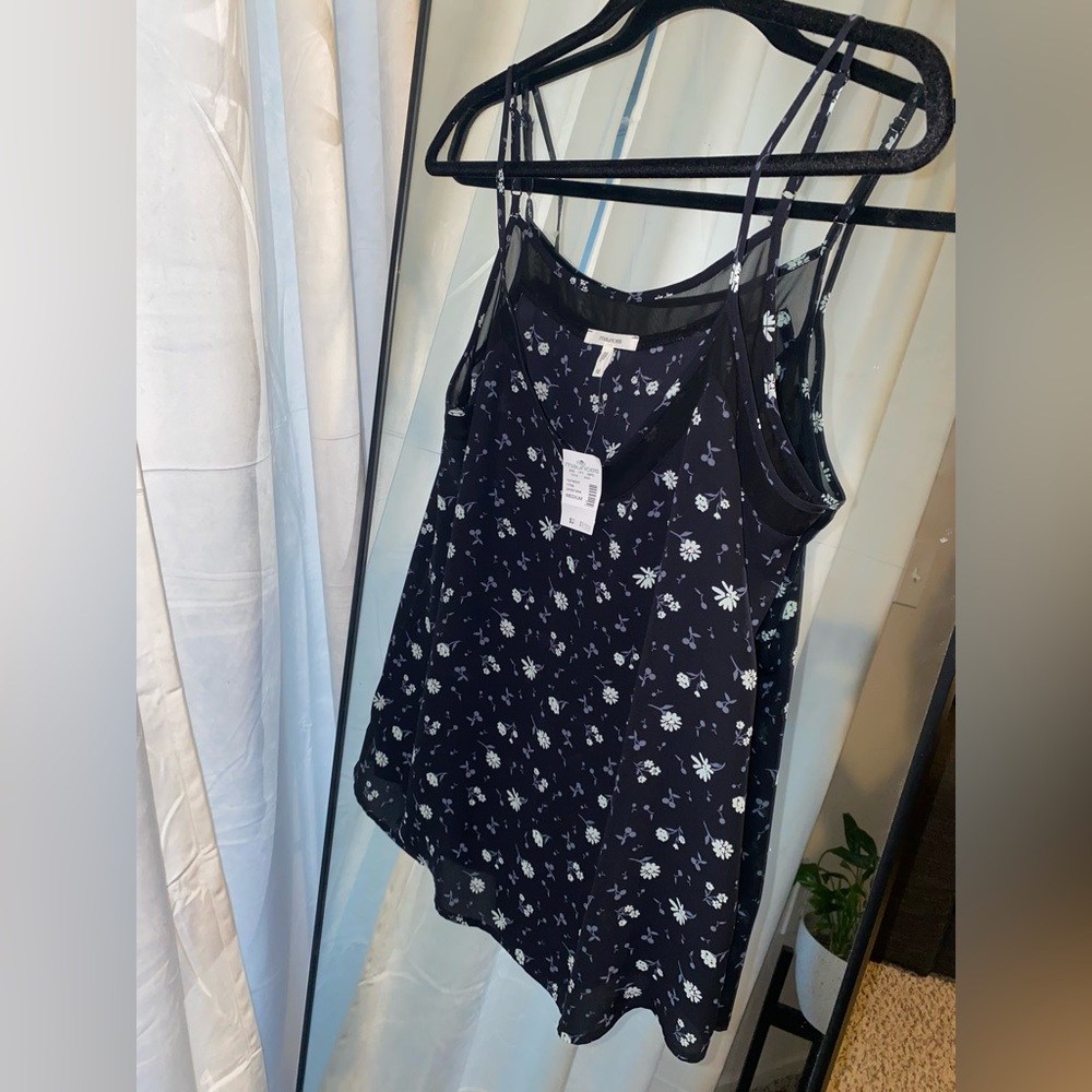NWT Maurices floral tank top